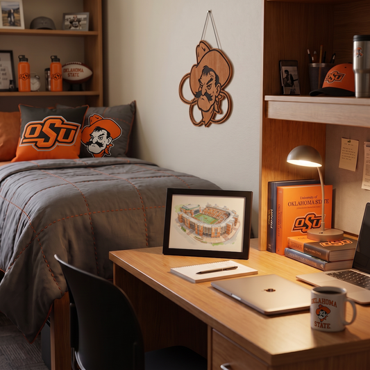 Boone Pickens Stadium Print