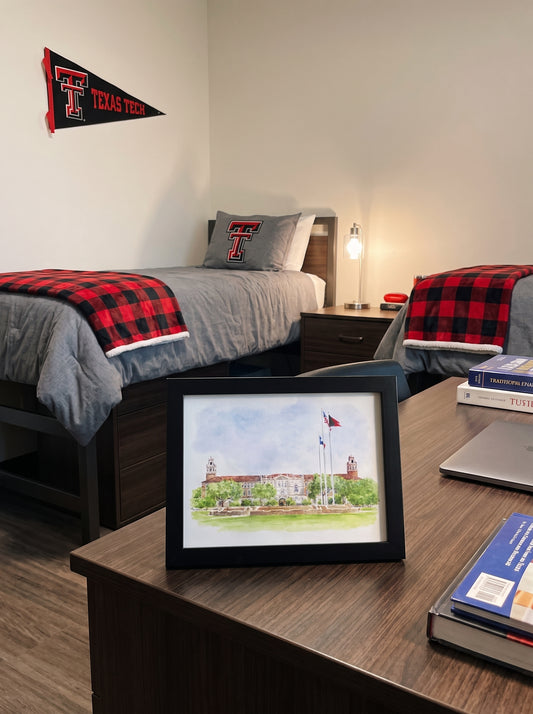 Texas Tech Administration Building Print
