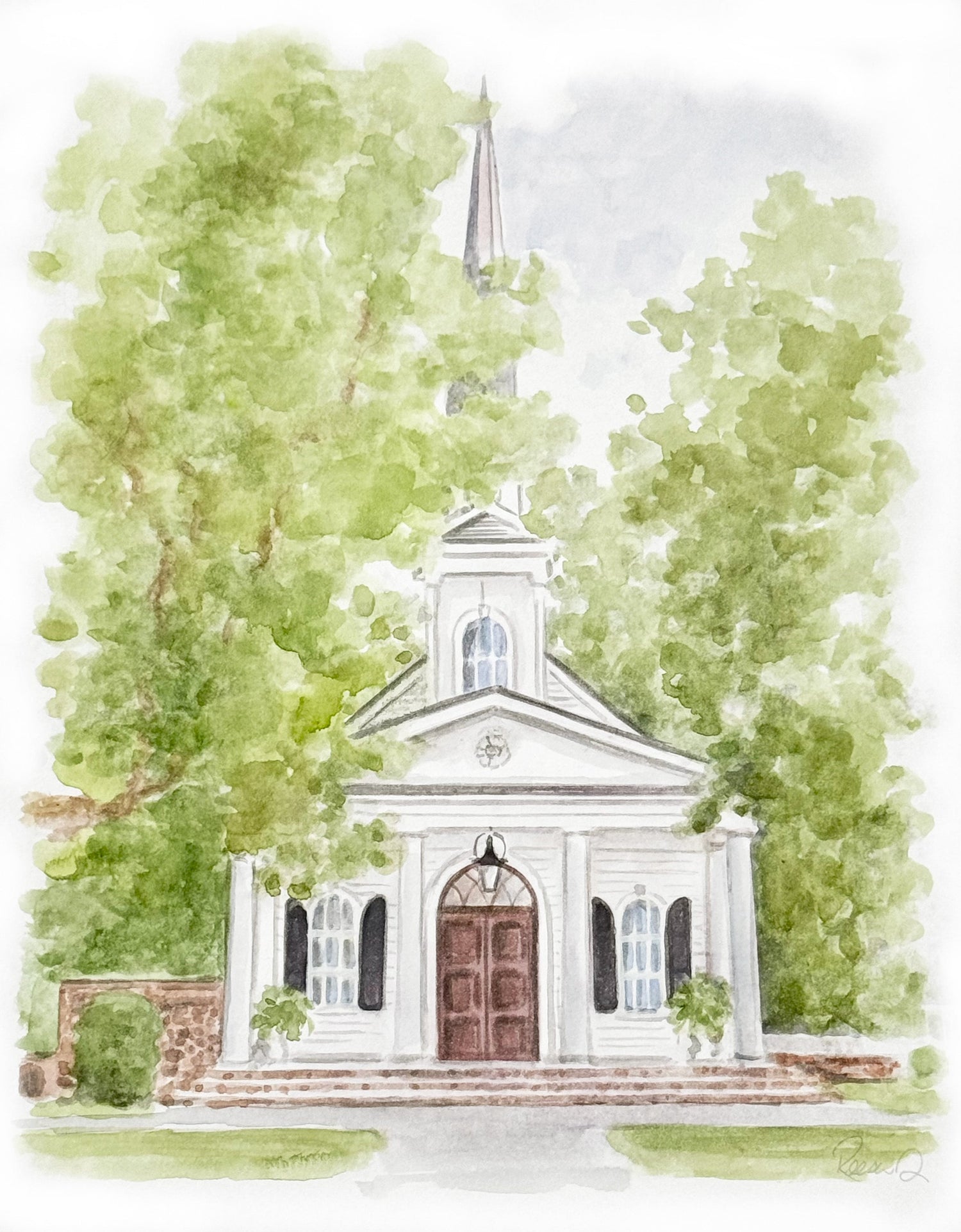 CUSTOM BUILDING PORTRAITS