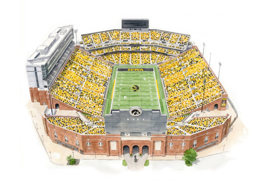 Kinnick Stadium Print