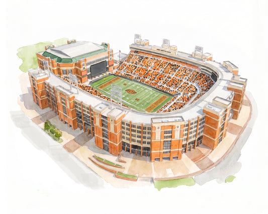 Boone Pickens Stadium Print