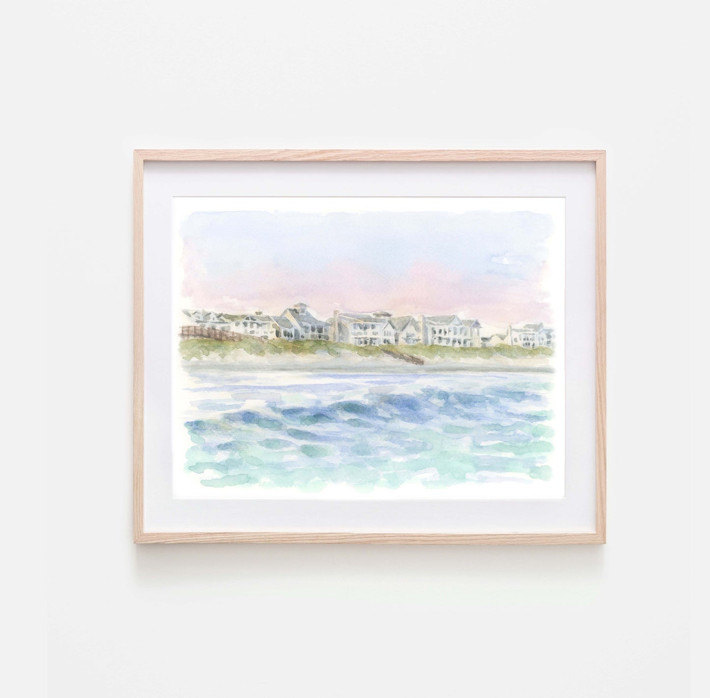 Cinnamon Shoreline Print