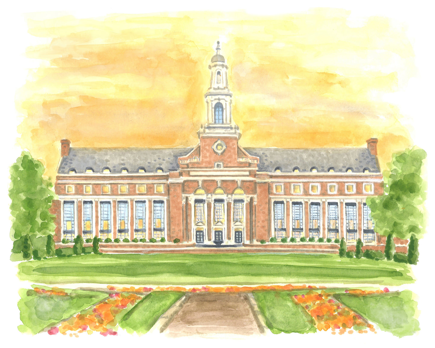 Edmon Low Library Print
