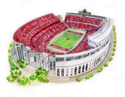 Ohio Stadium Print