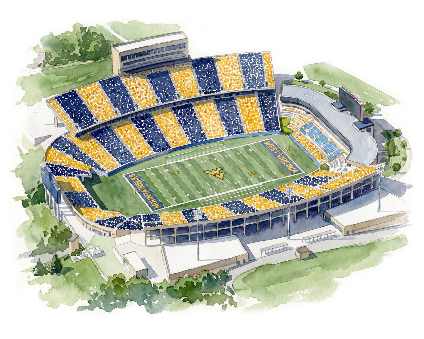 Mountaineer Field Print