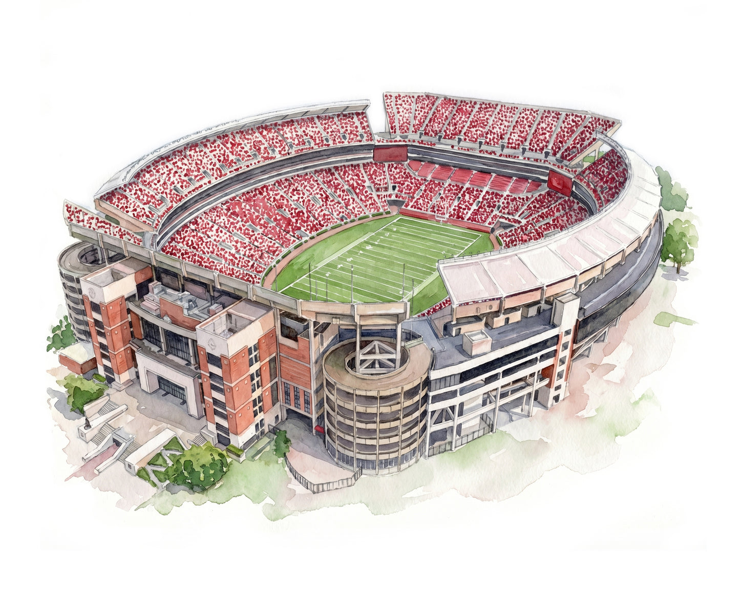 Bryant-Denny Stadium Print