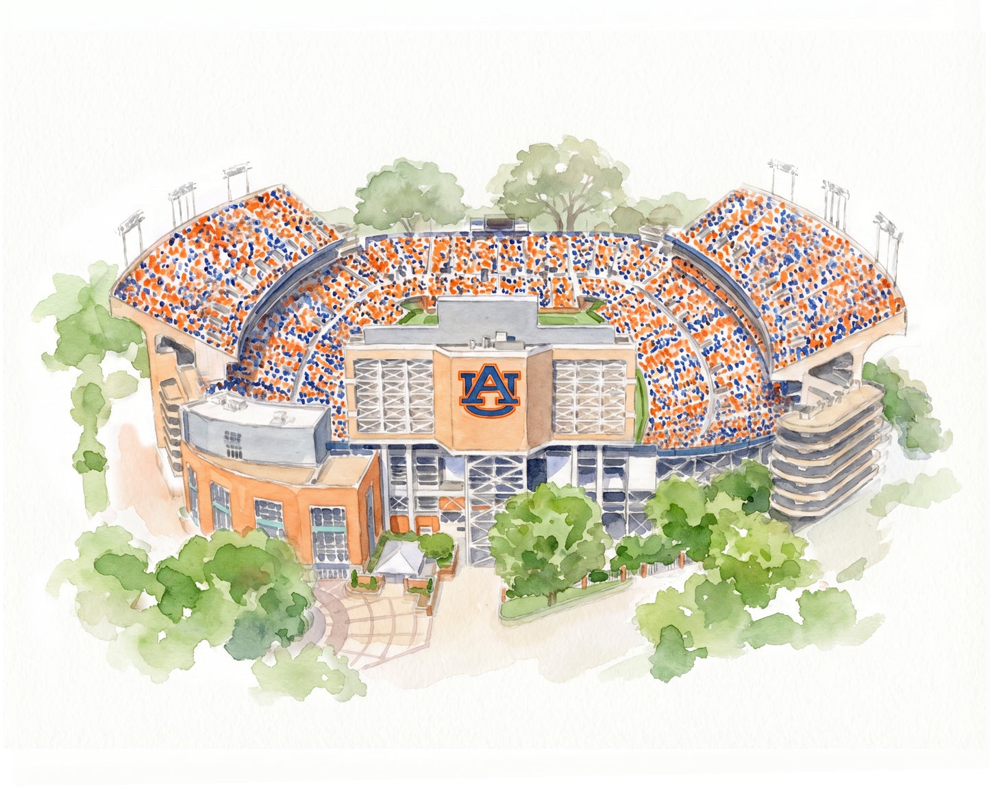 Jordan-Hare Stadium Print