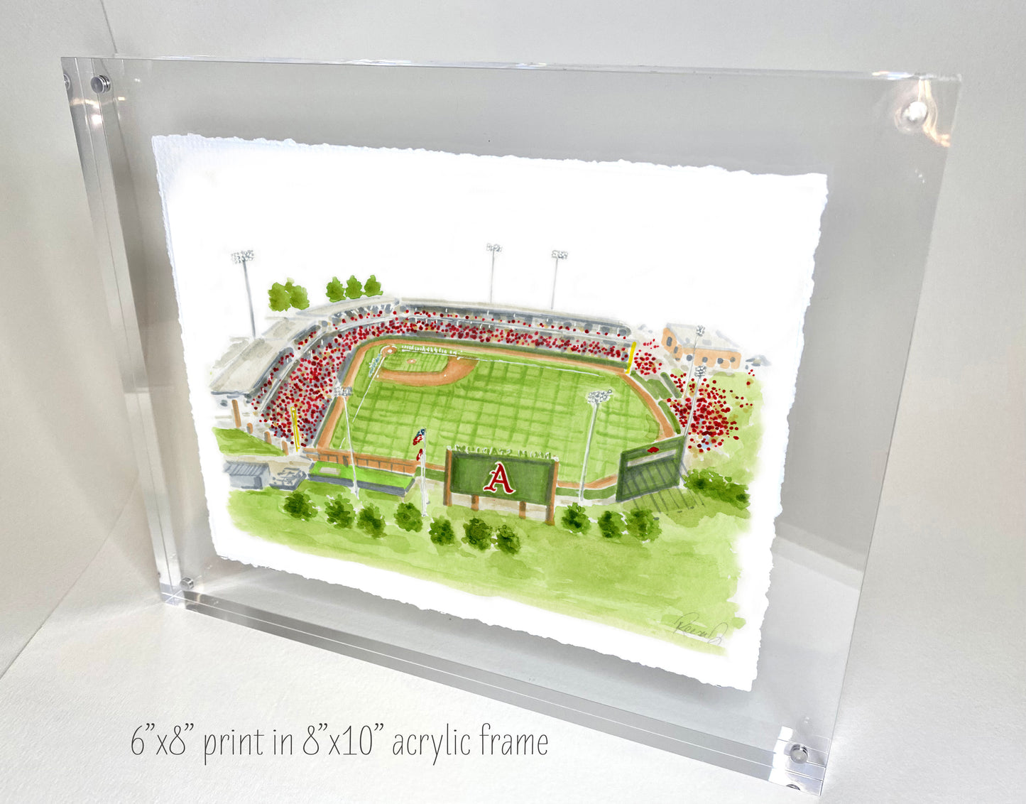 Baum Walker Stadium Print