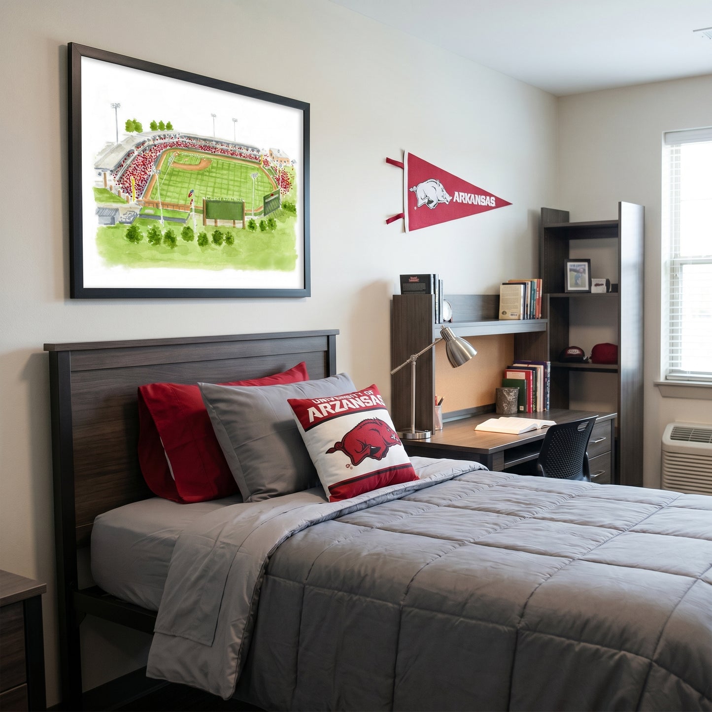 Baum Walker Stadium Print