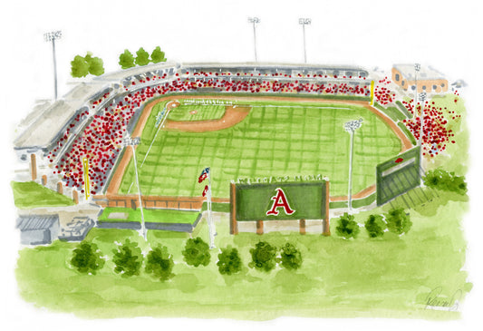Baum Walker Stadium Print