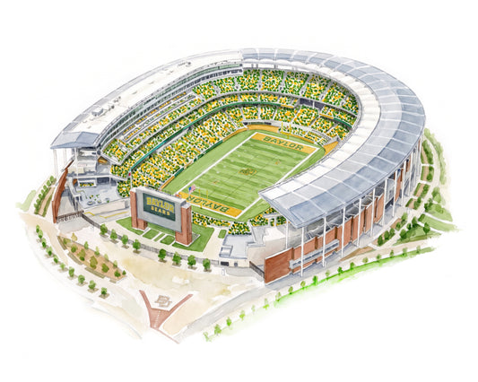 McLane Stadium Print