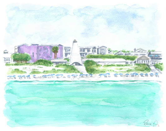 Seaside Florida Beach View