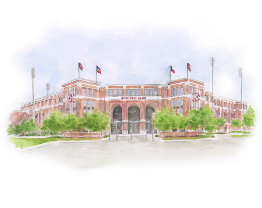 Blue Bell Park Print