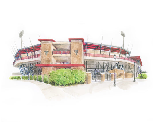 Dan Law Field at Rip Griffin Park Print