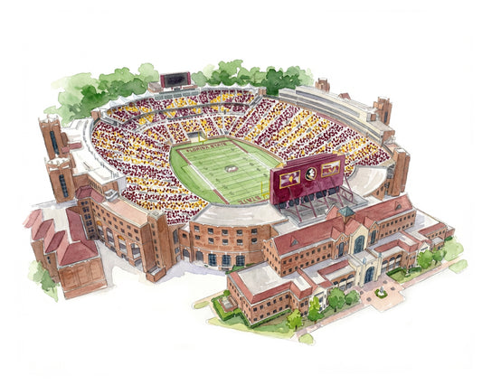 Doak Campbell Stadium Print