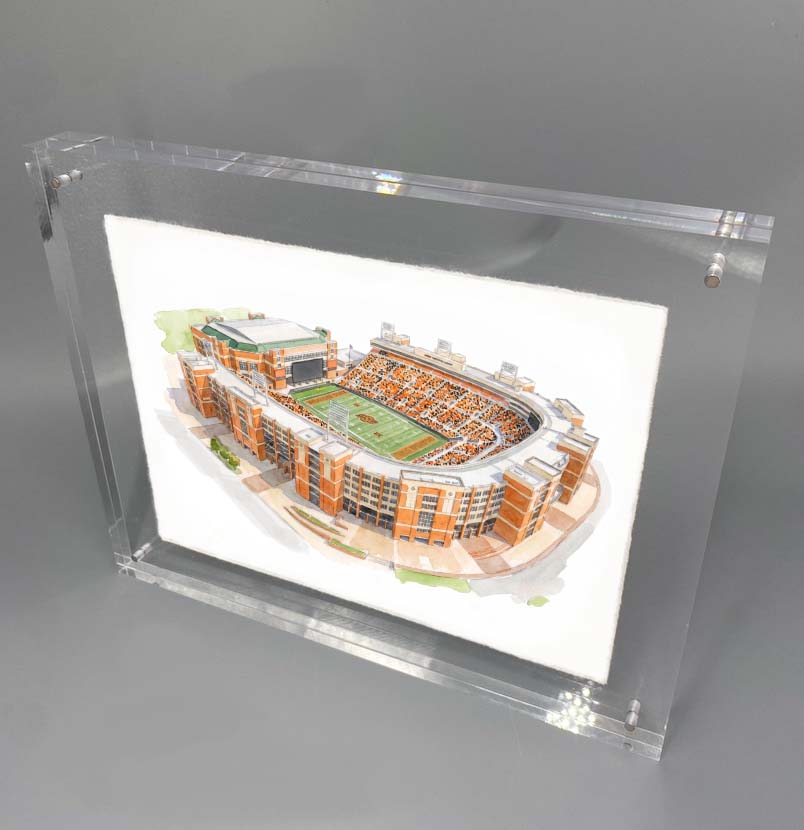 Boone Pickens Stadium Print