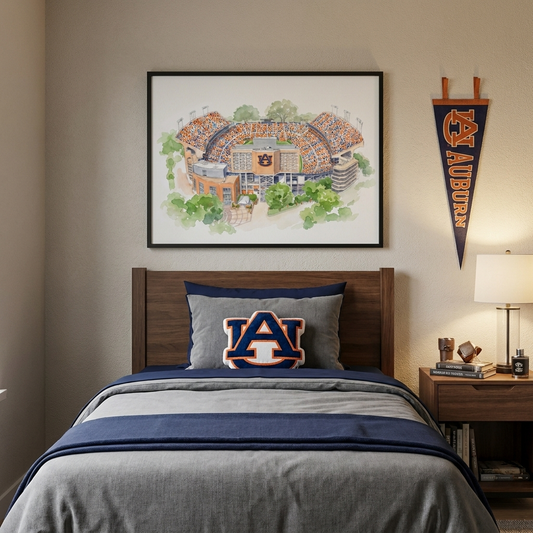 Jordan-Hare Stadium Print