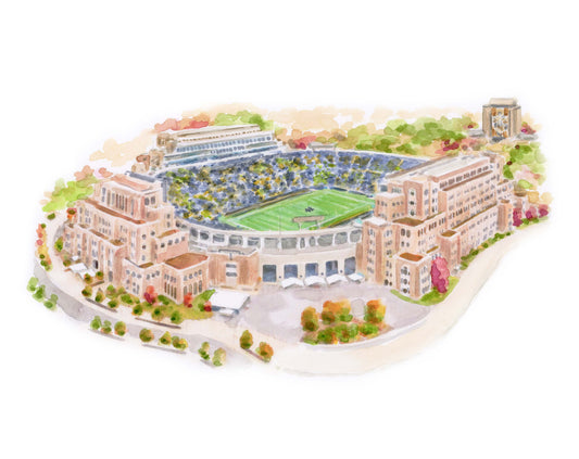 Notre Dame Stadium Print
