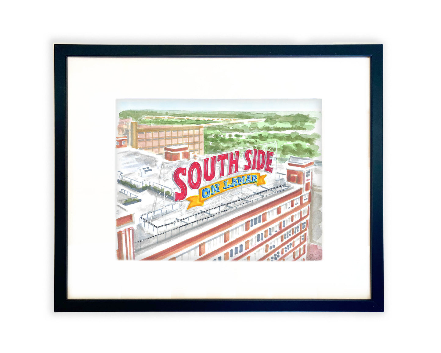 Custom Business Watercolor Portrait