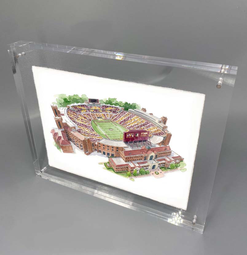 Doak Campbell Stadium Print
