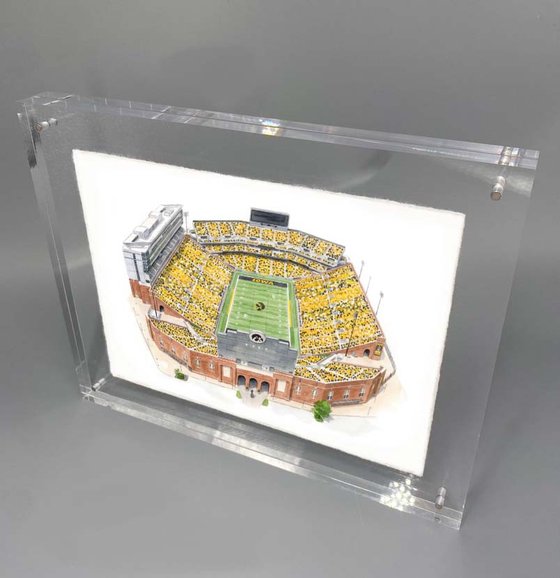 Kinnick Stadium Print