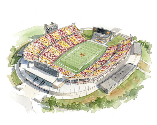 Jack Trice Stadium Print