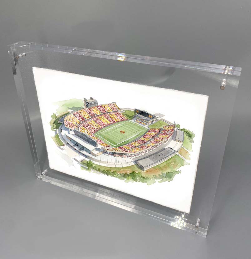 Jack Trice Stadium Print