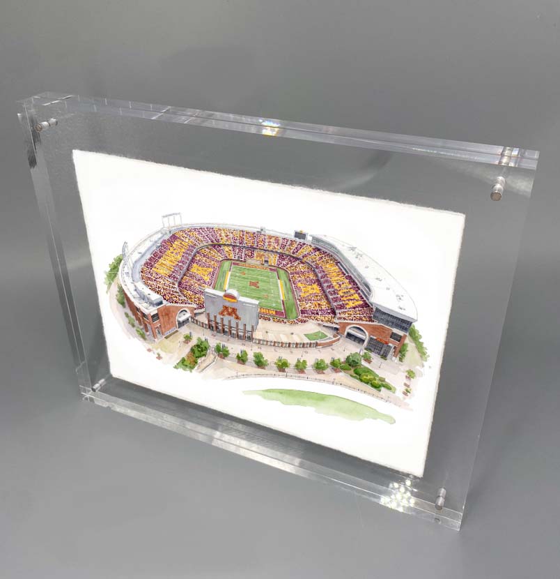 Memorial Stadium Print