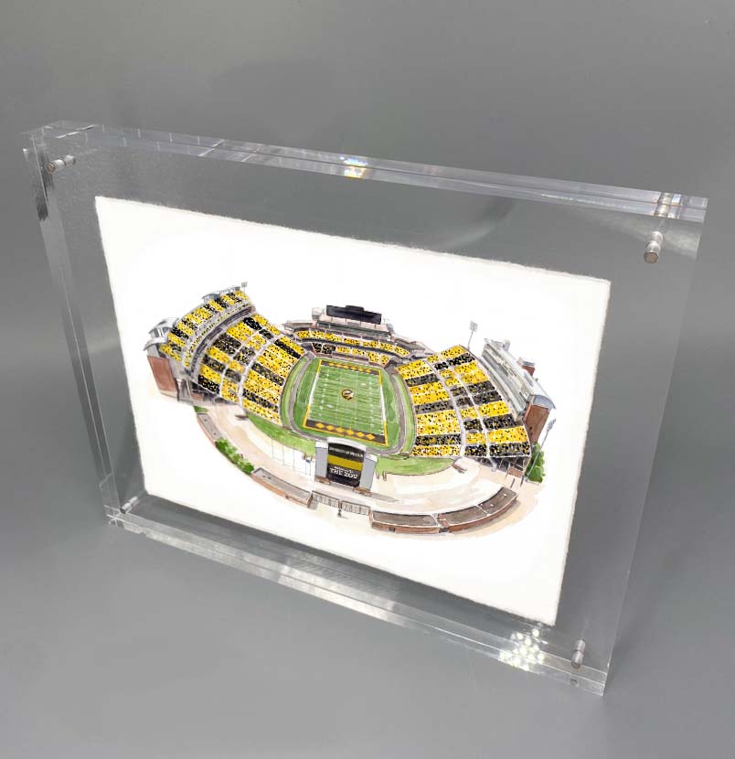 Faurot Field Memorial Stadium Print
