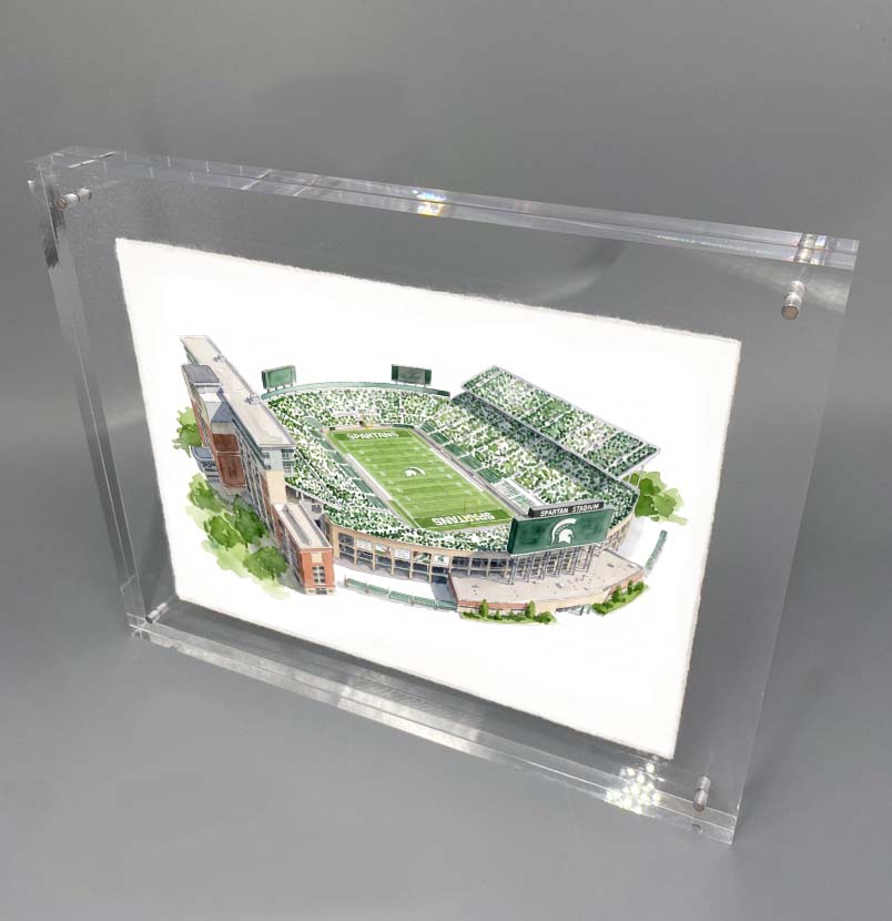 Spartan Stadium Print