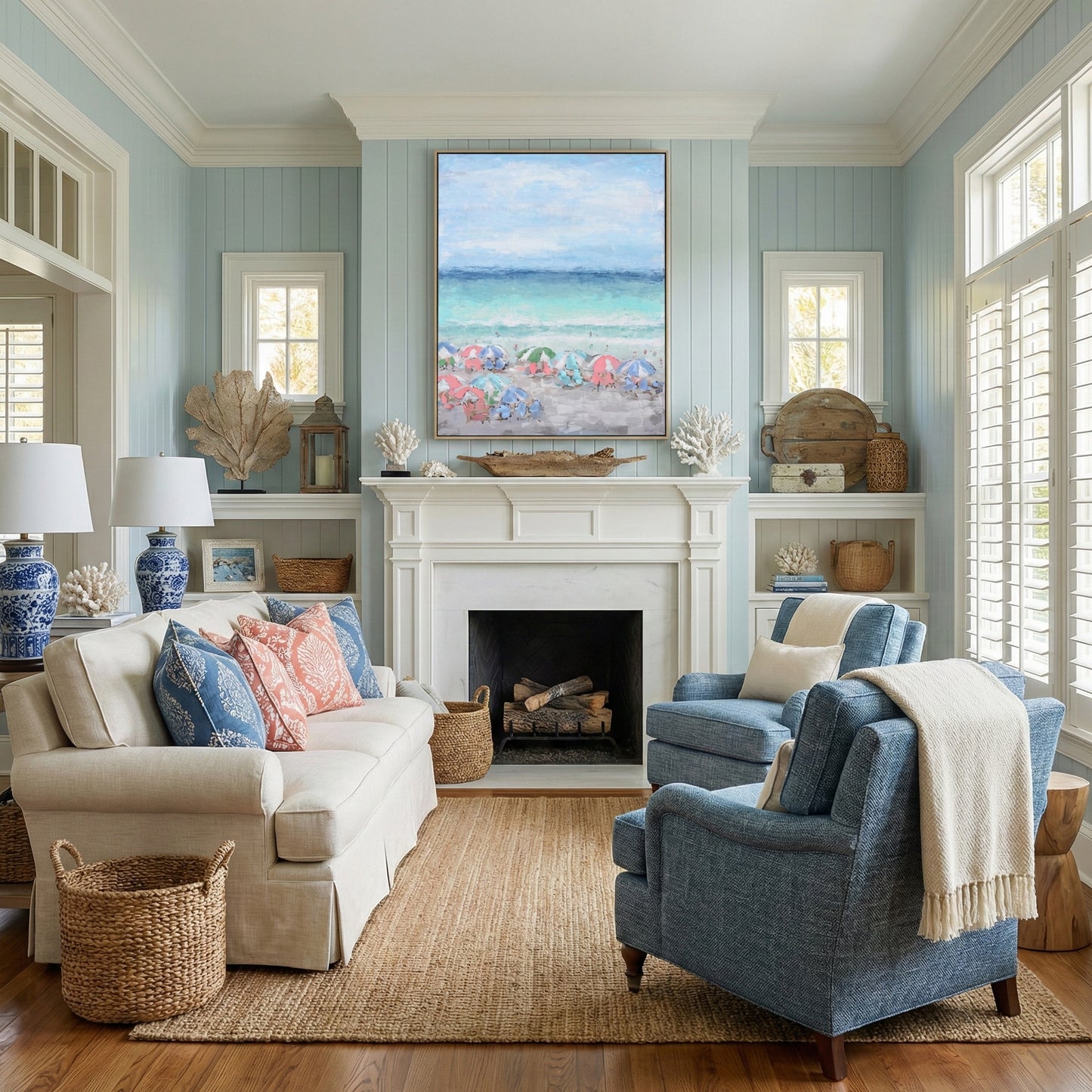 Beach Day in Pastel