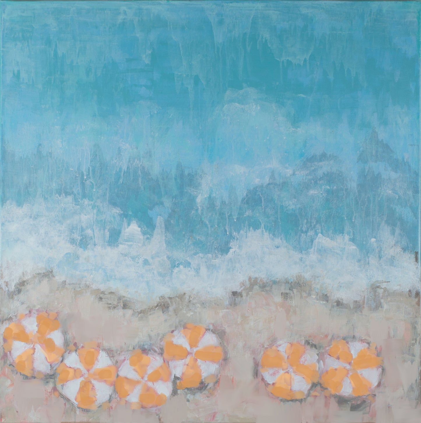 Orange Umbrella Dreams