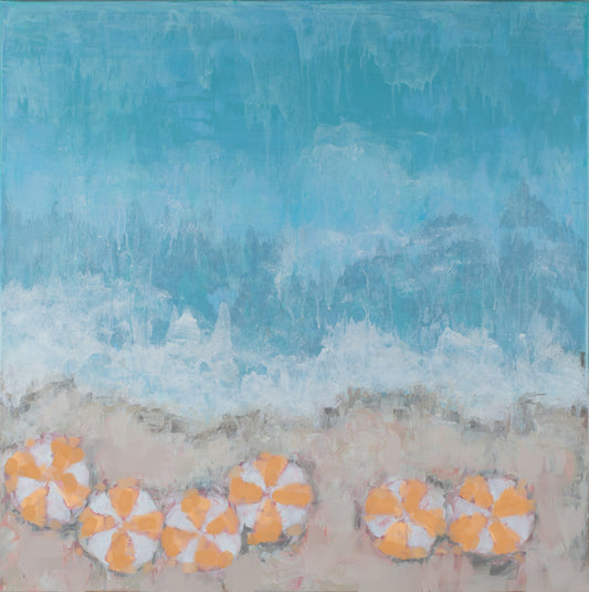 Orange Umbrella Dreams