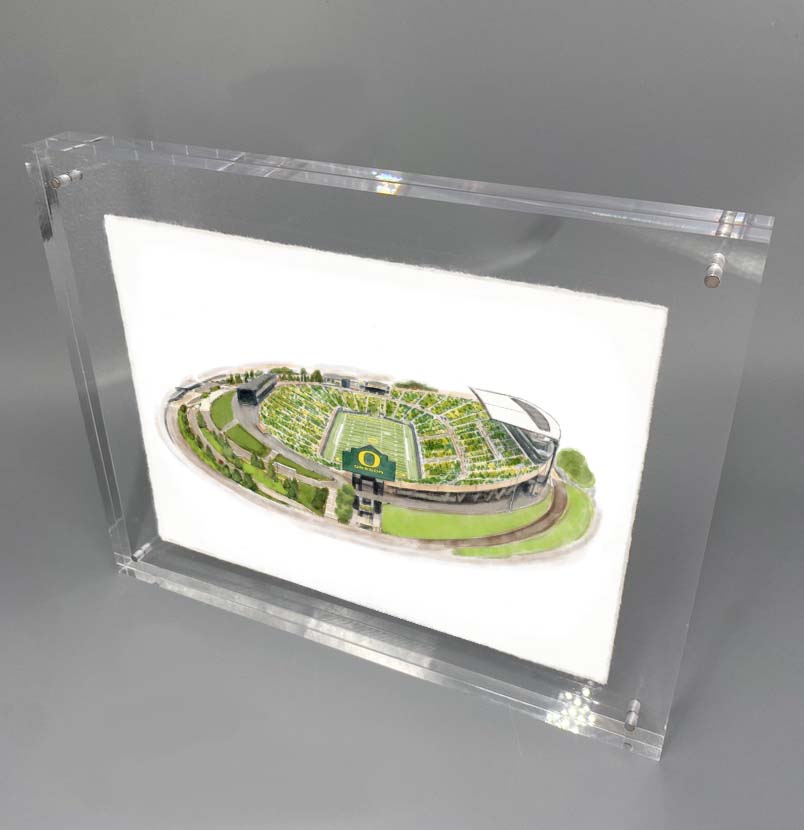 Autzen Stadium Print