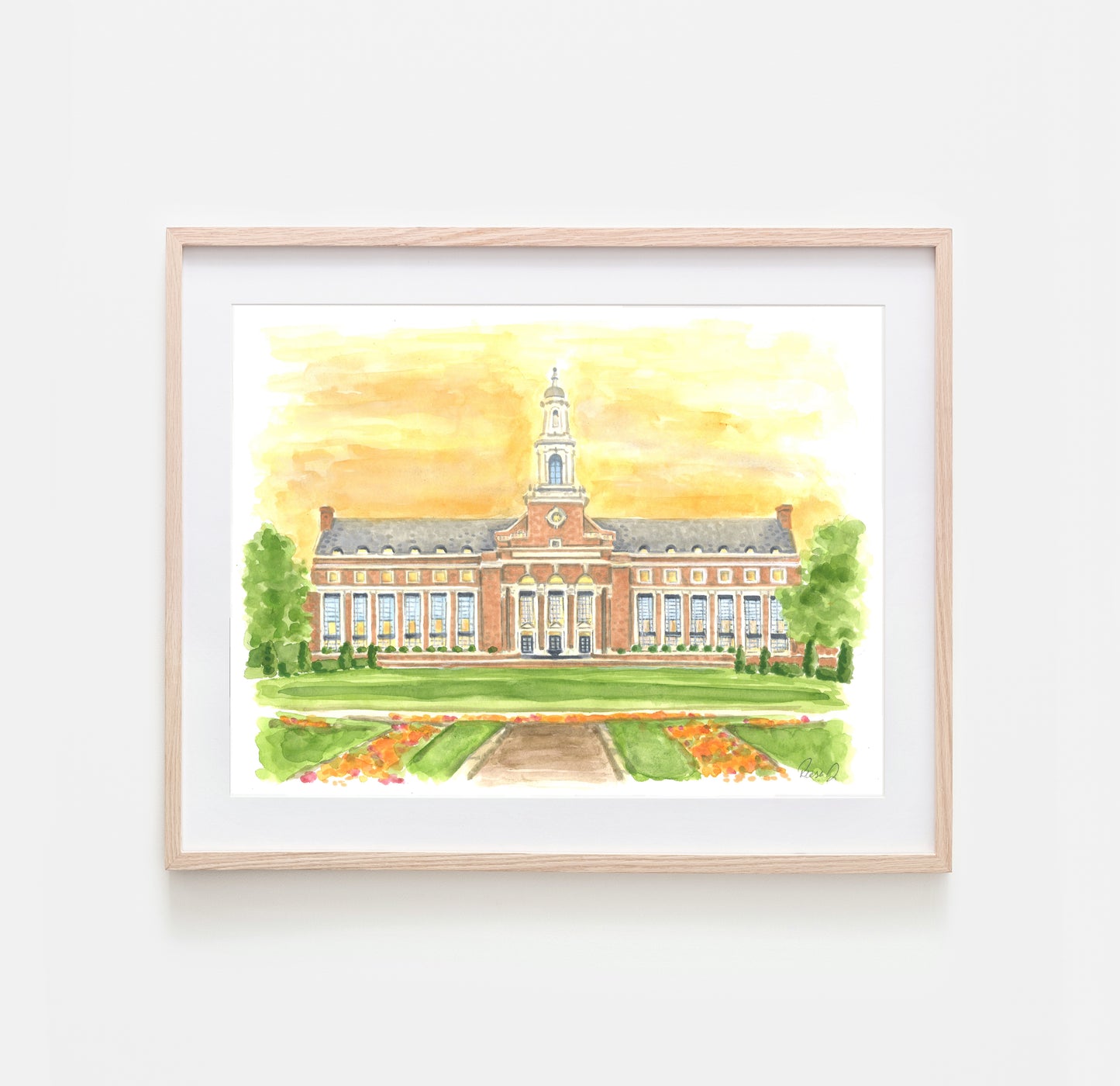 Edmon Low Library Print