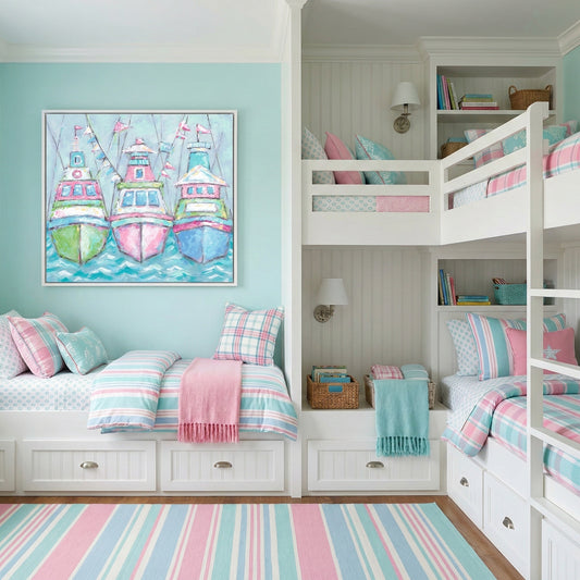 Pastel Boat Parade
