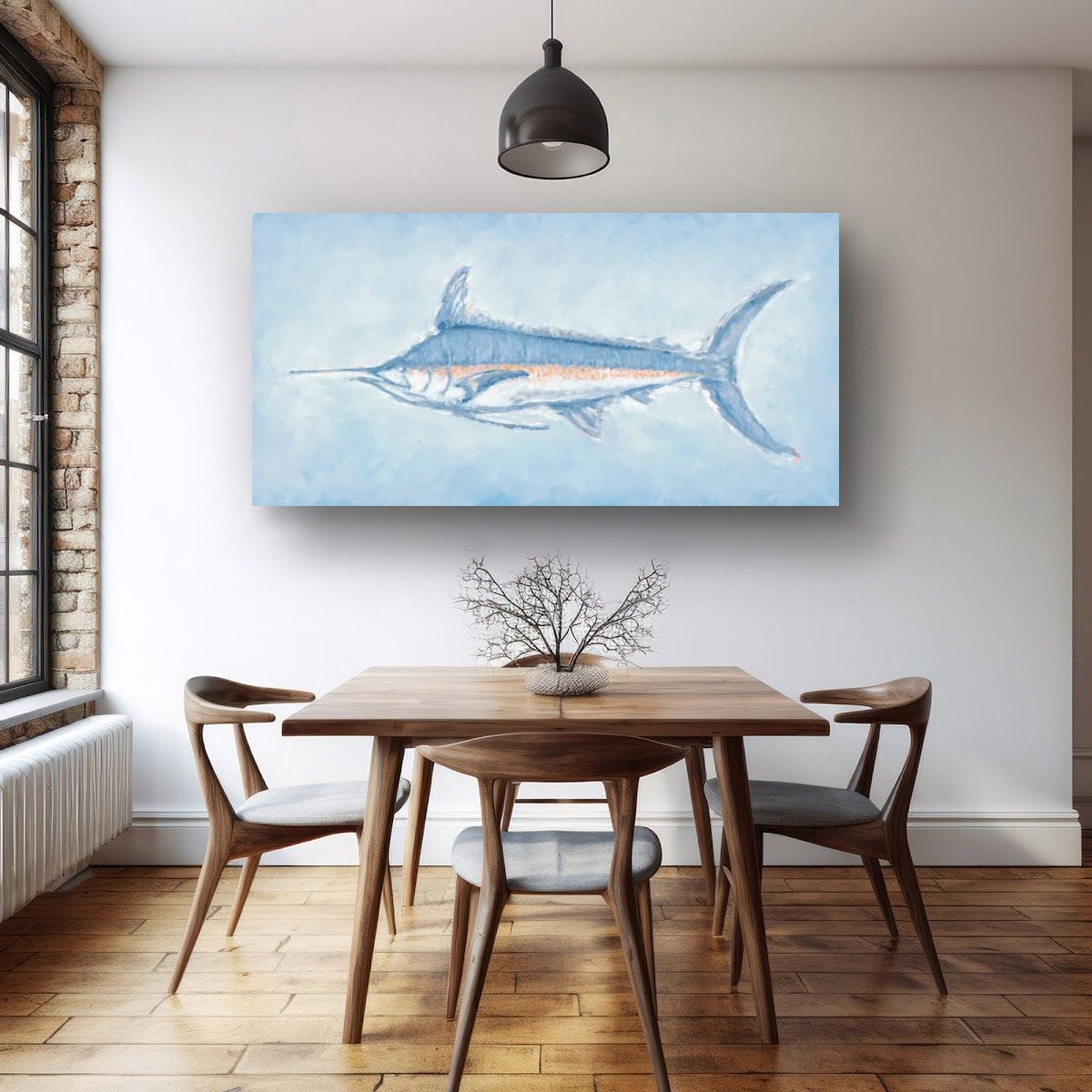 The Pale Blue Swordfish