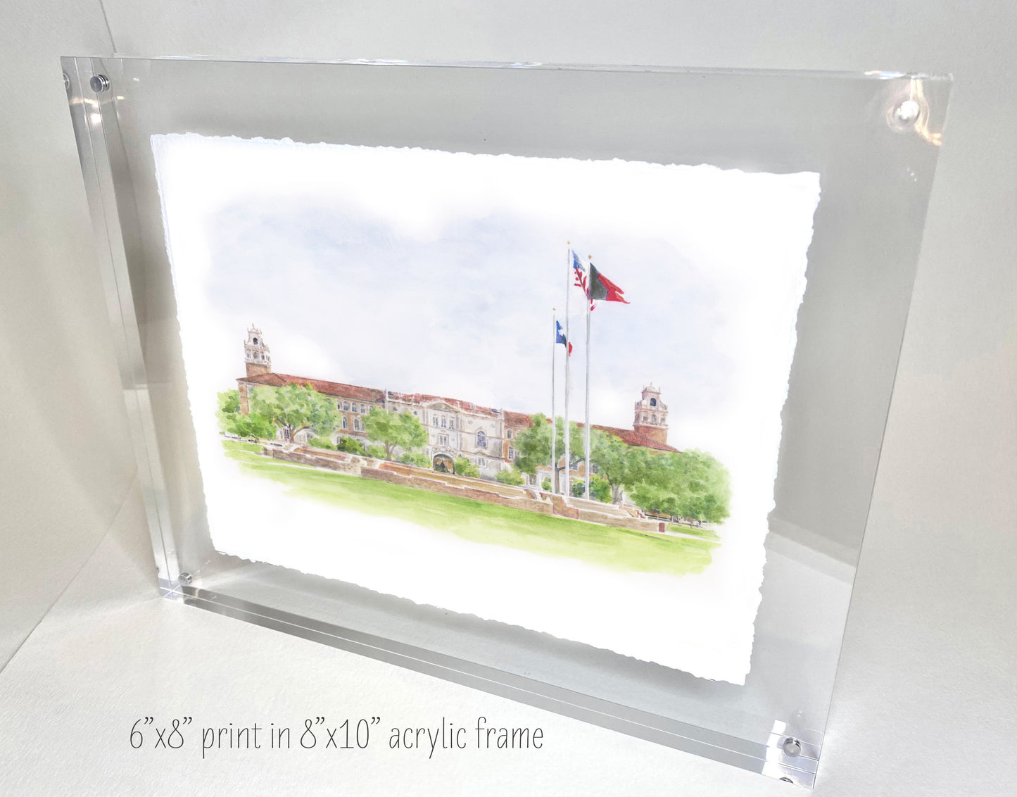 Texas Tech Administration Building Print