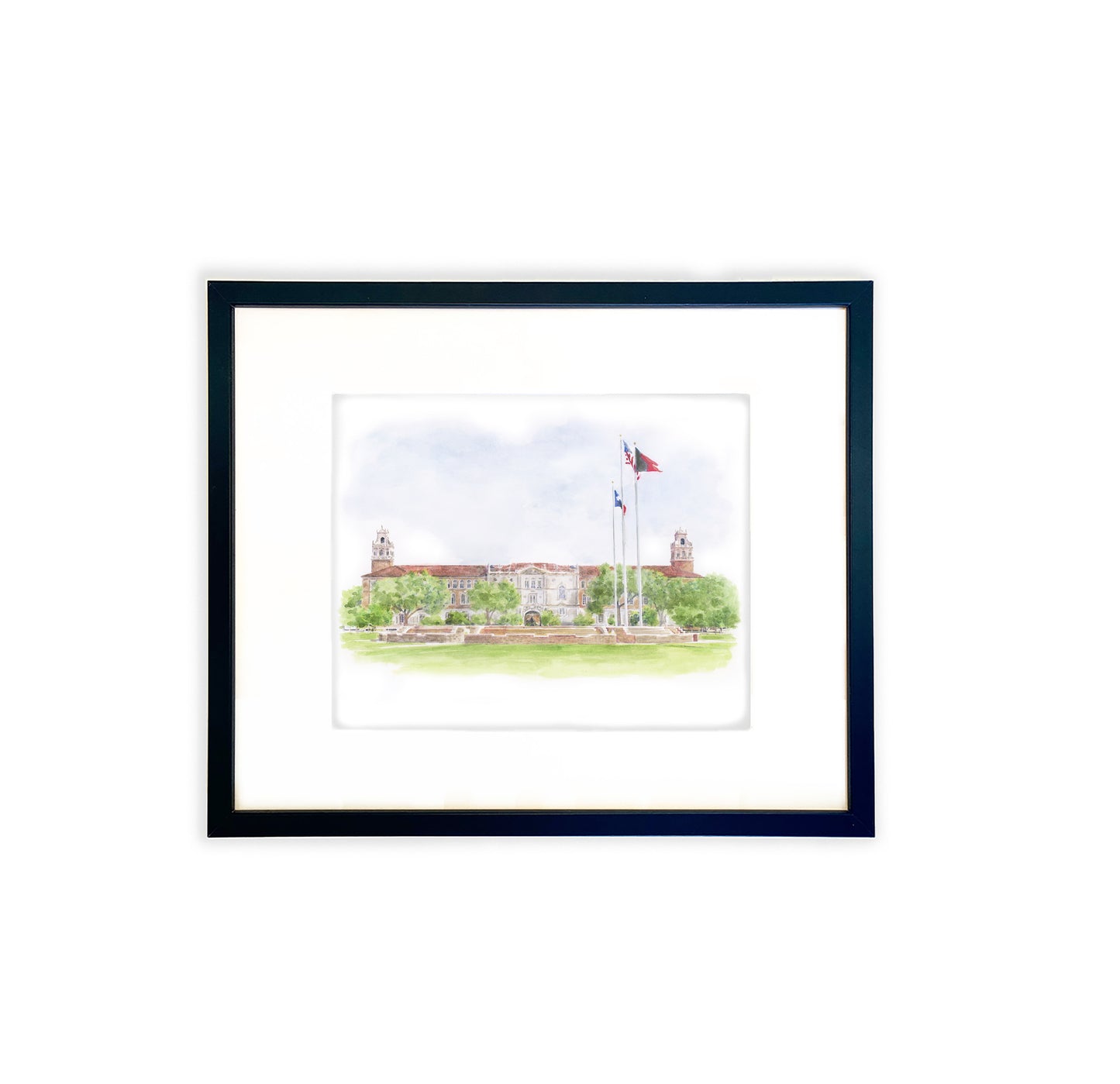 Texas Tech Administration Building Print