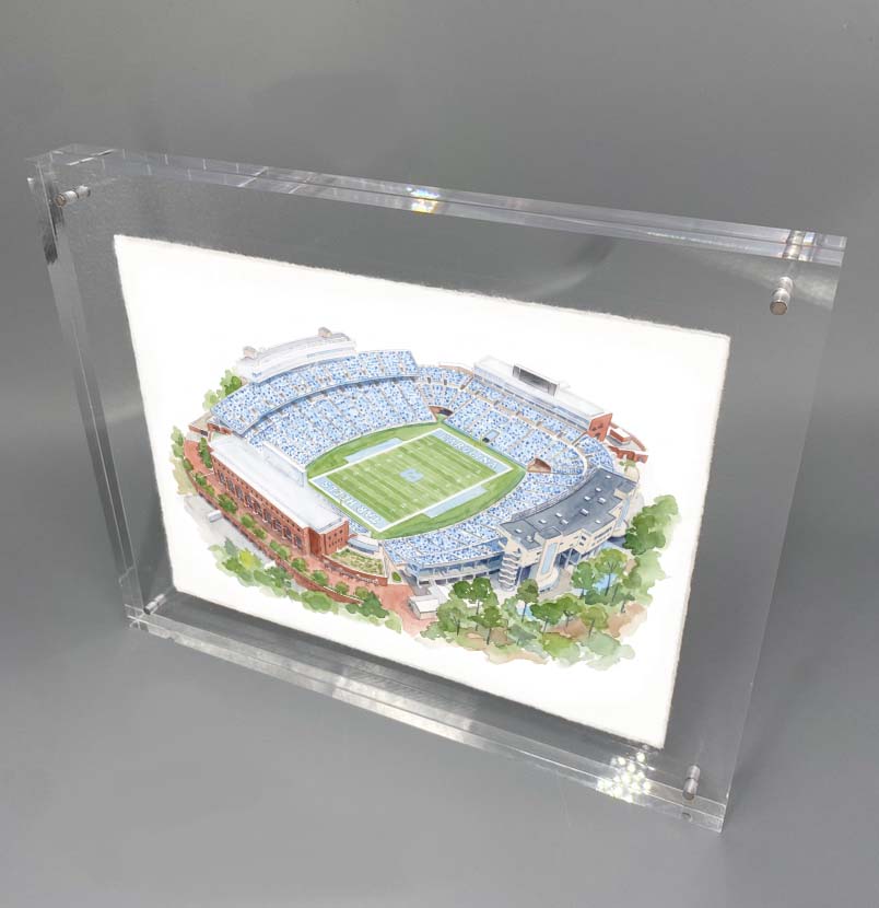 Kenan Memorial Stadium Print