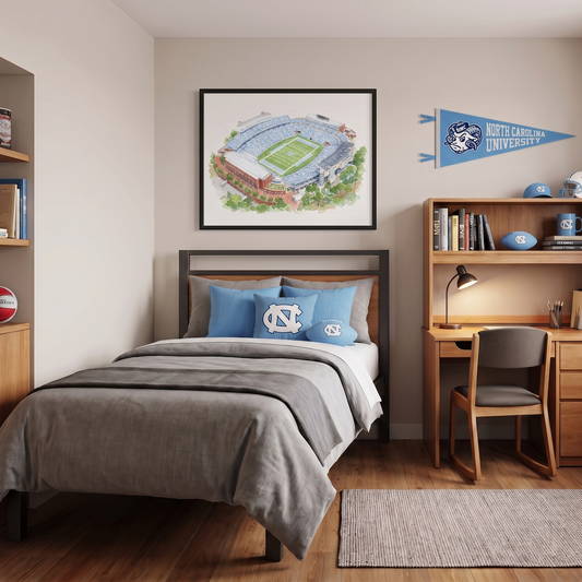 Kenan Memorial Stadium Print
